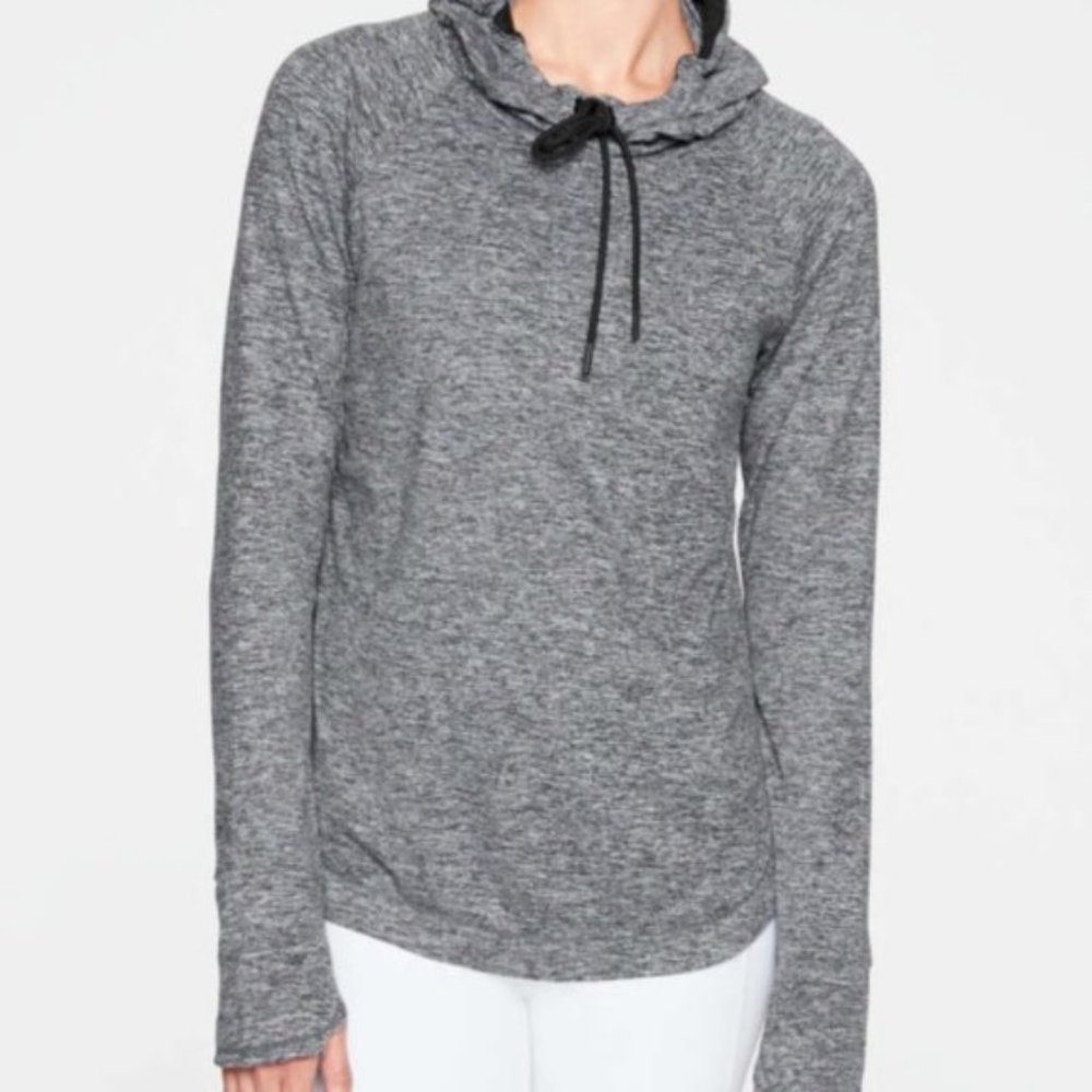 Athleta Charcoal Gray Untempo Hoody I Sz Small - Picture 4 of 7